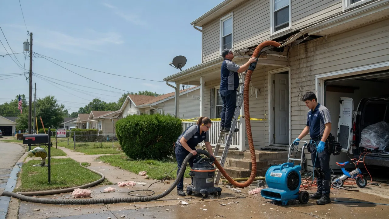 Water Damage Restoration in Glidden, TX near me